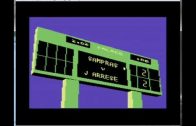 International 3D Tennis – Commodore 64 – emulador VICE 3.1