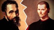 Machiavelli und Michelangelo Große Leute in der Geschichte